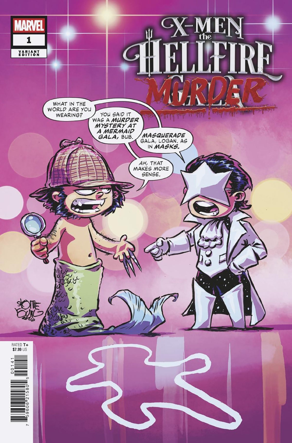 X-Men: The Hellfire Murder #1 (Skottie Young Variant)