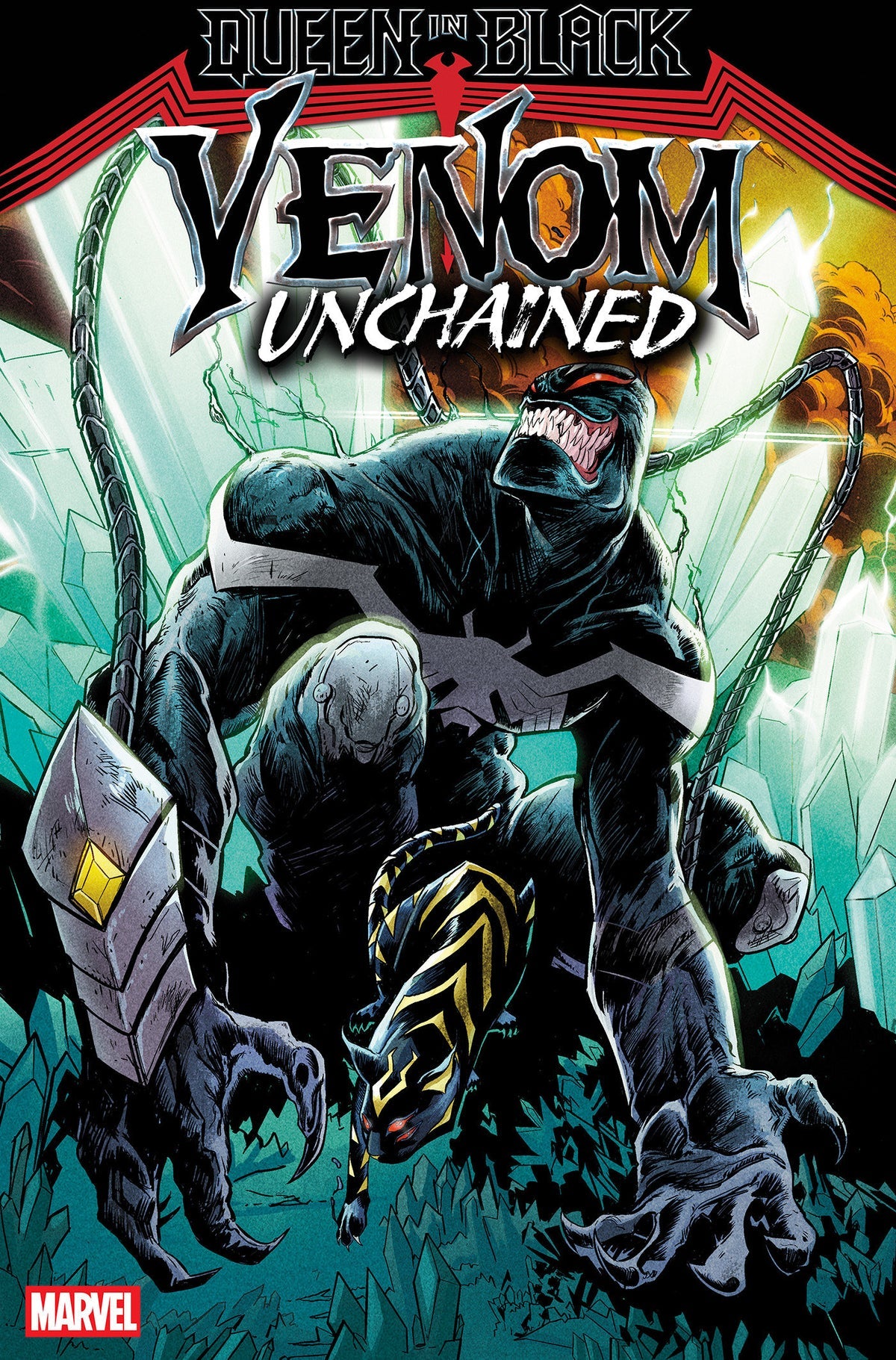Queen in Black: Venom Unchained #3 Adam Pollina Variant