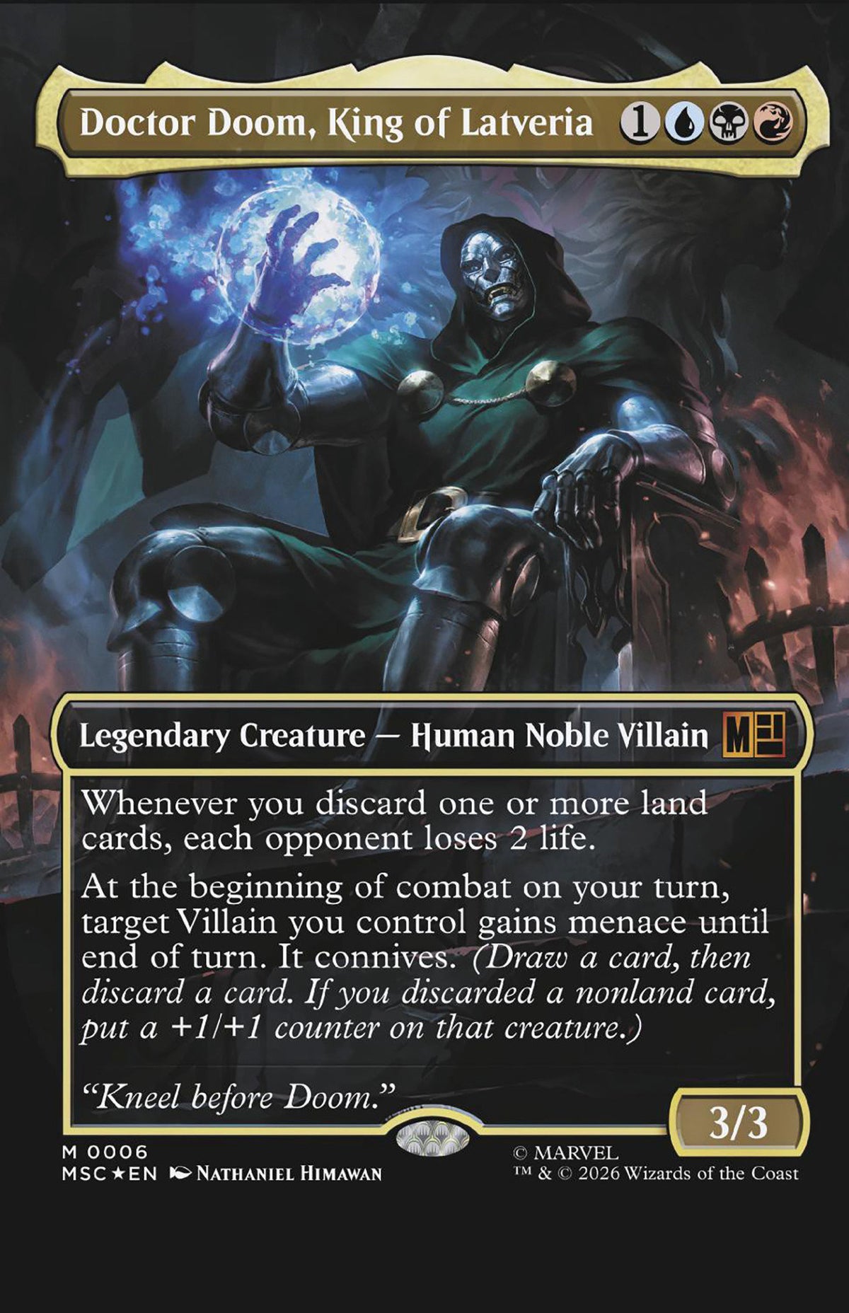 Doomquest #2 (Nathaniel Himawan Magic: the Gathering Variant)