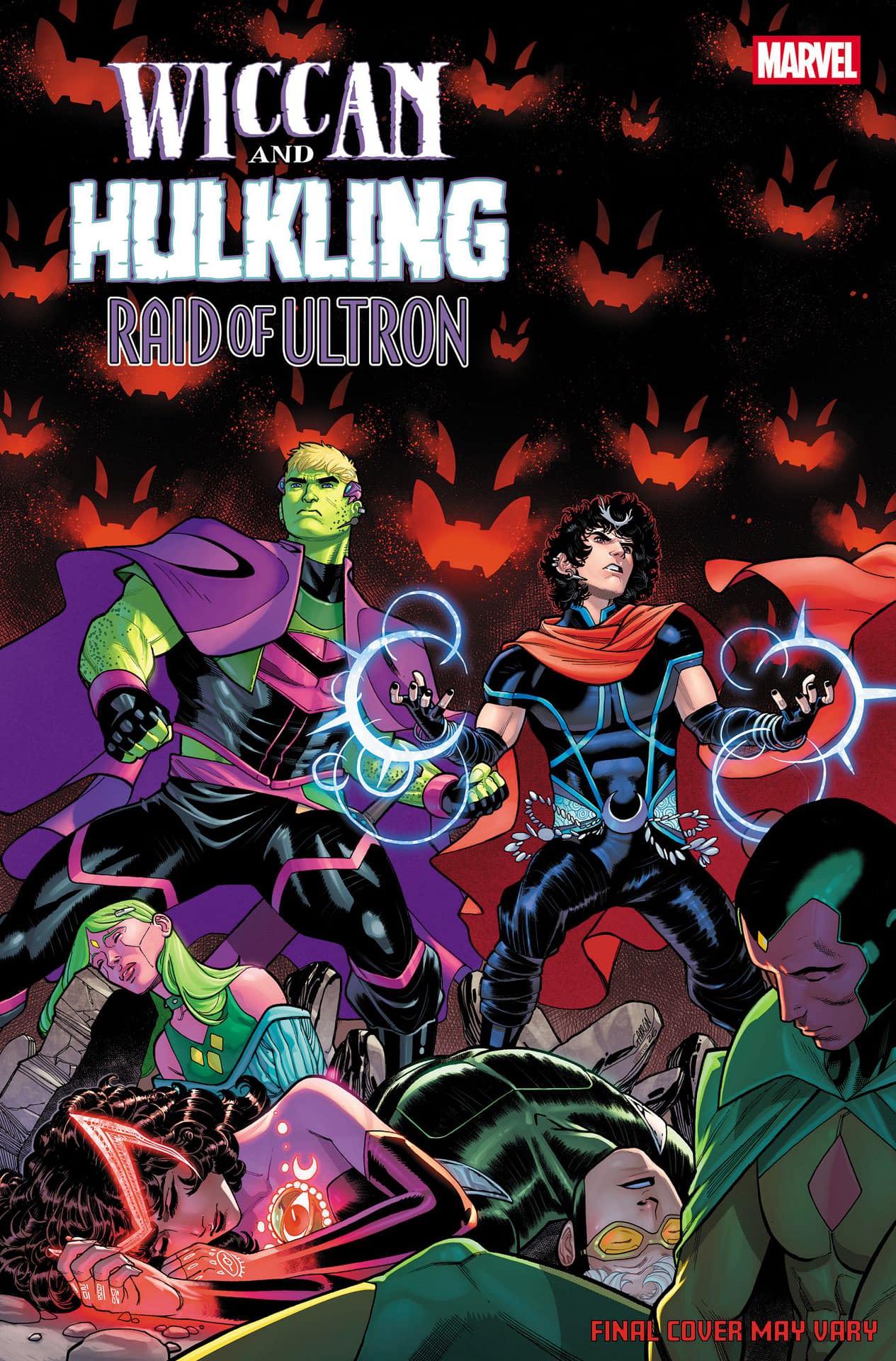 Wiccan & Hulkling: Raid of Ultron #1 (Javier Garrón Variant)
