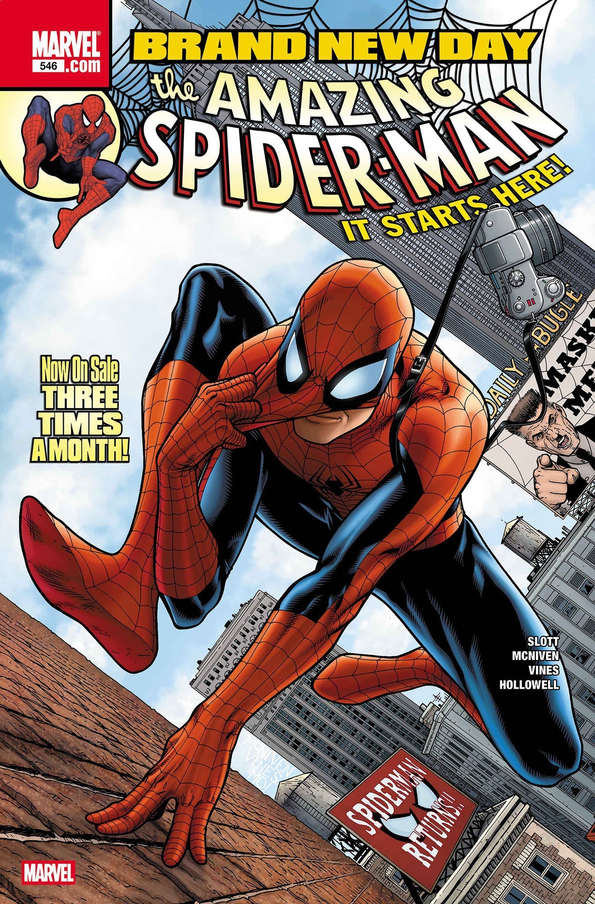Amazing Spider-Man #546 (Facsimile Edition 2026 Foil Variant)