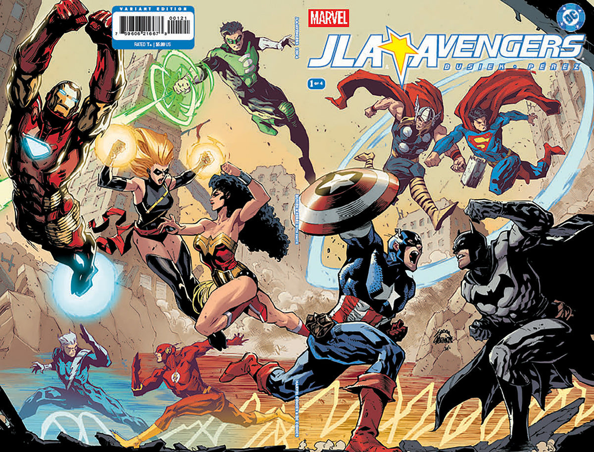 JLA / Avengers #1 (Facsimile Edition 2026 Ryan Stegman Variant)