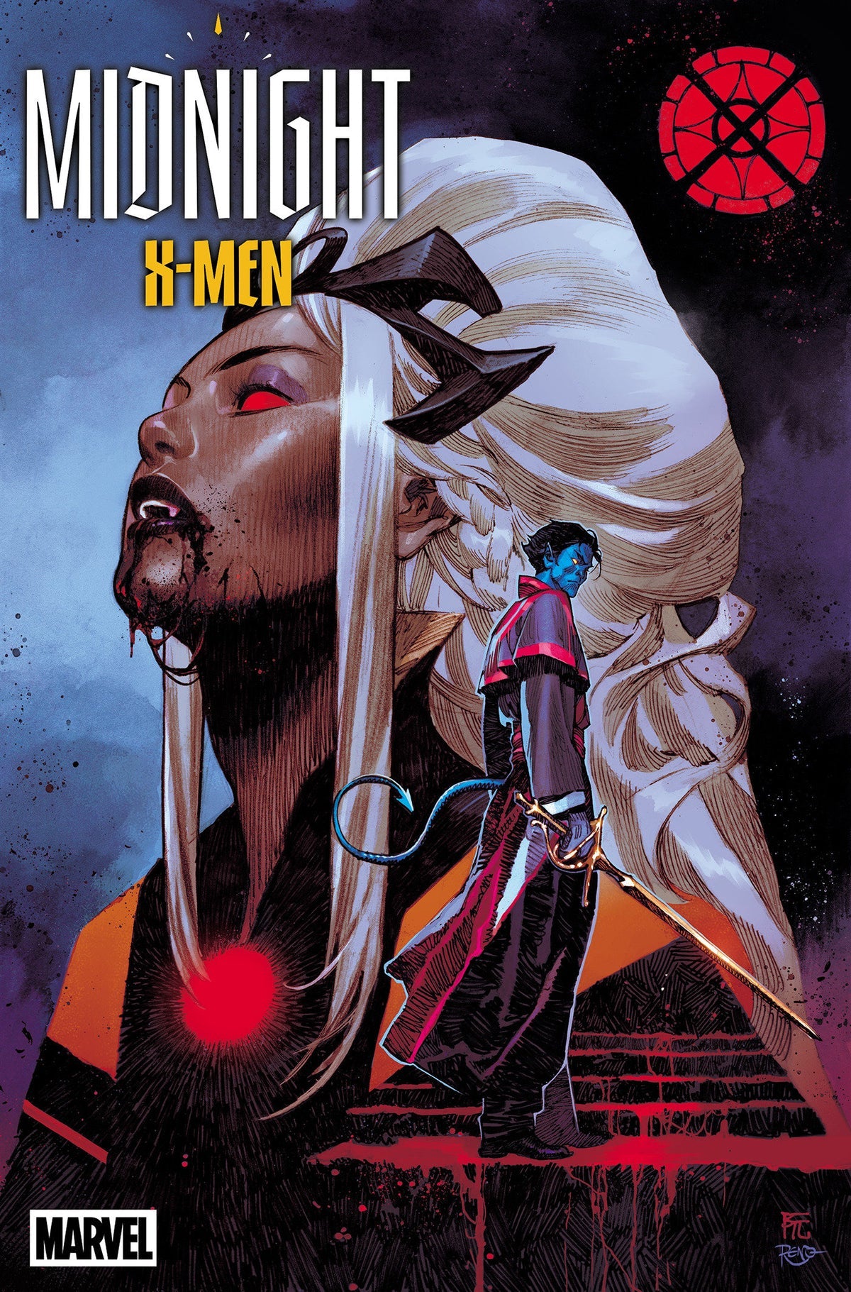Midnight X-Men #1 2nd Printing Dike Ruan Uncloaked