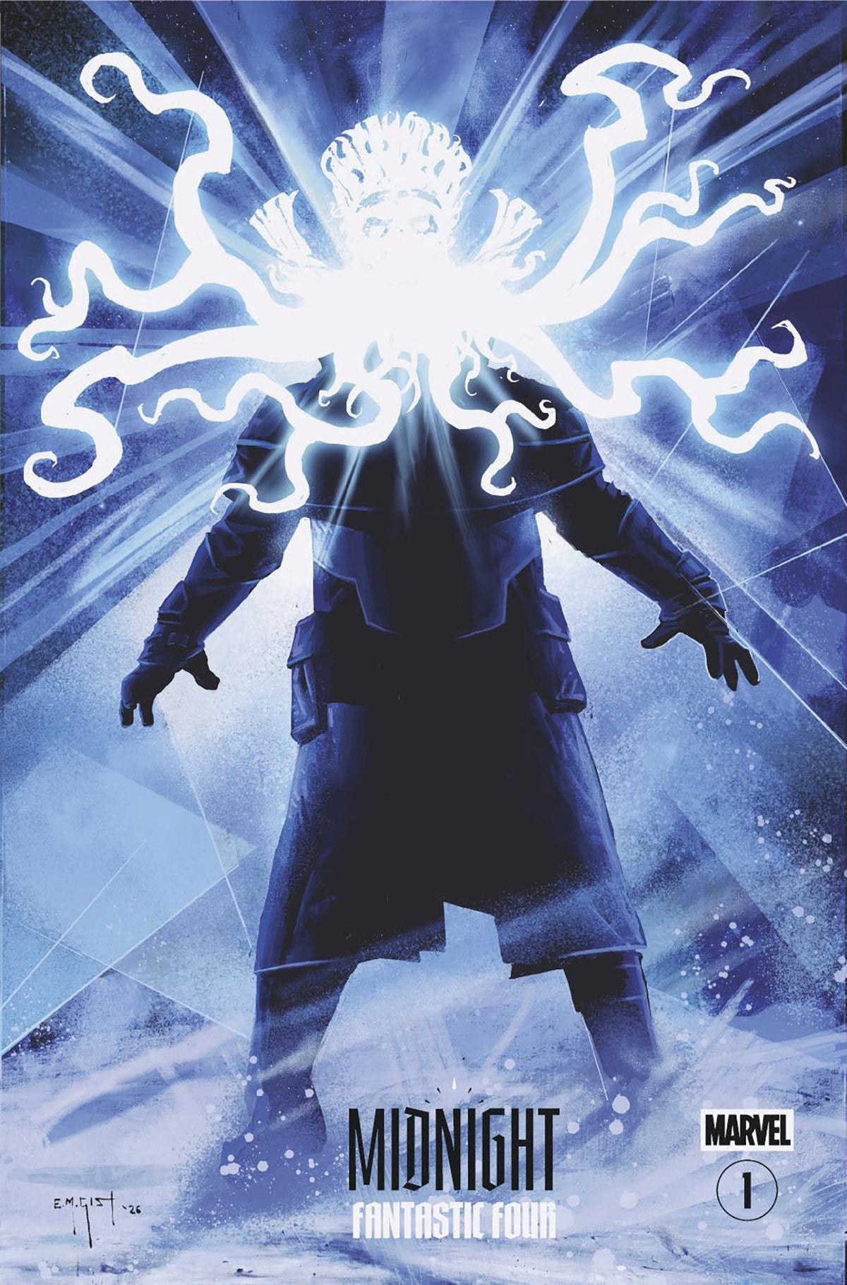 Midnight Fantastic Four #1 Cover D Erik M. Gist Midnight Horror Homage Variant