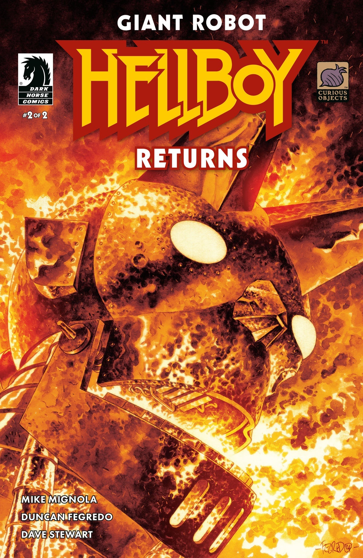 Giant Robot Hellboy Returns #2