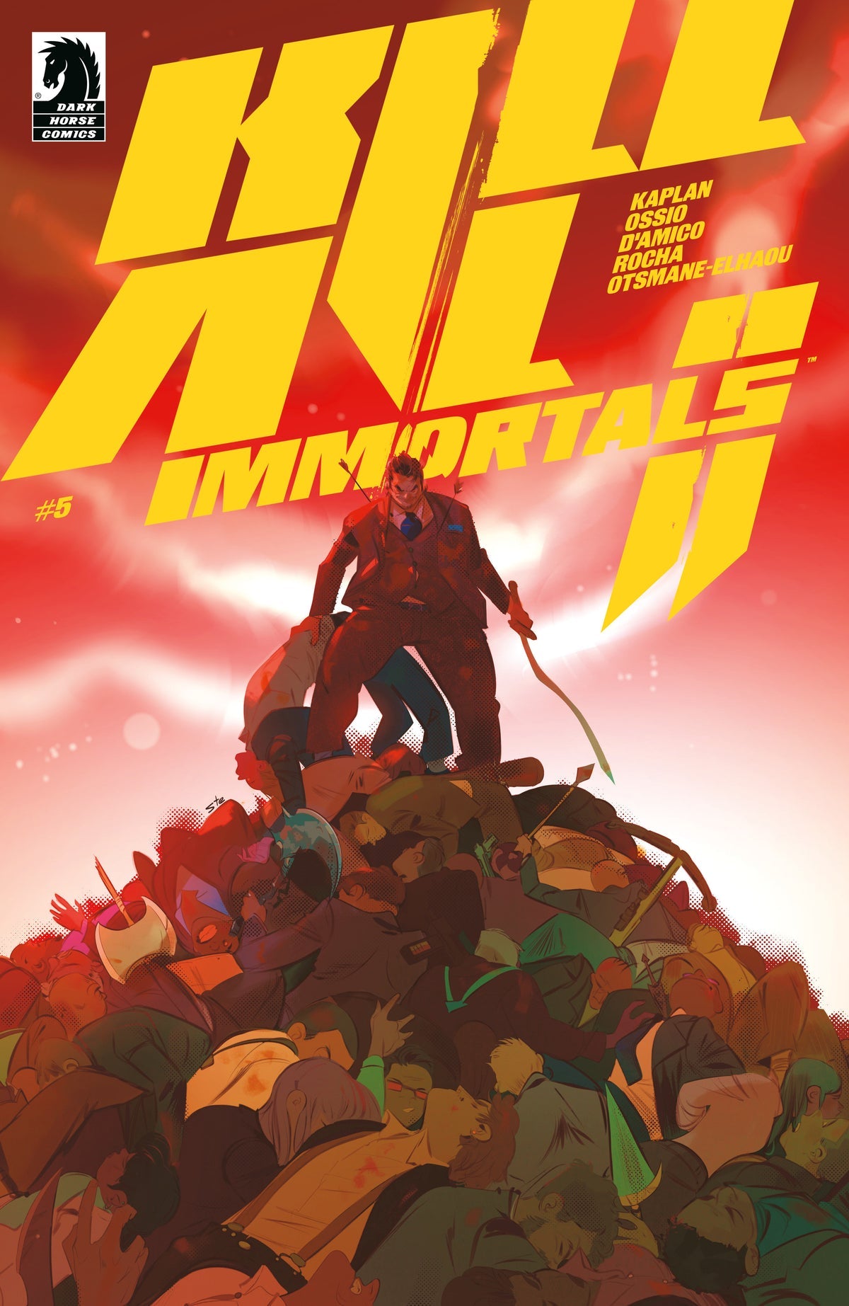 Kill All Immortals II #5 (Cover B Stefano Simeone Variant)
