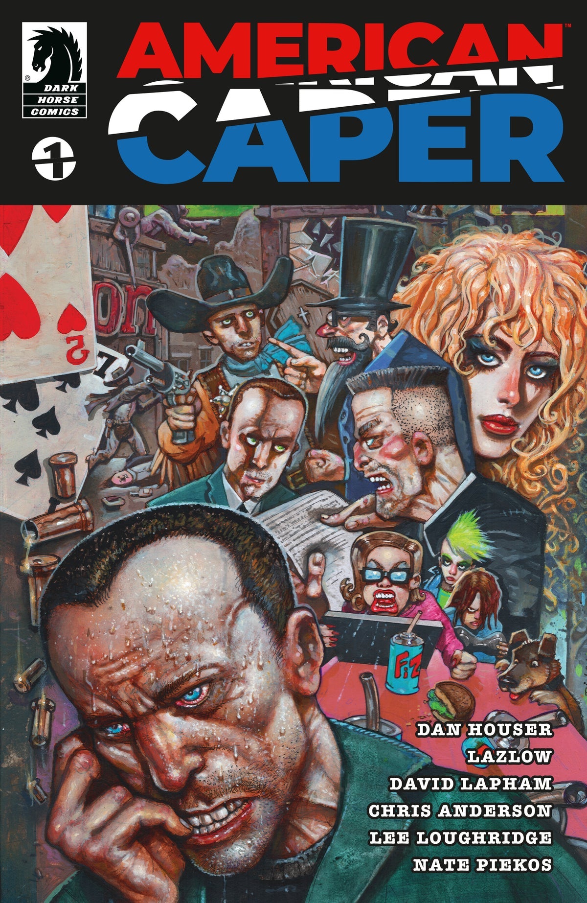 American Caper #1 (Cover B Simon Bisley Variant)