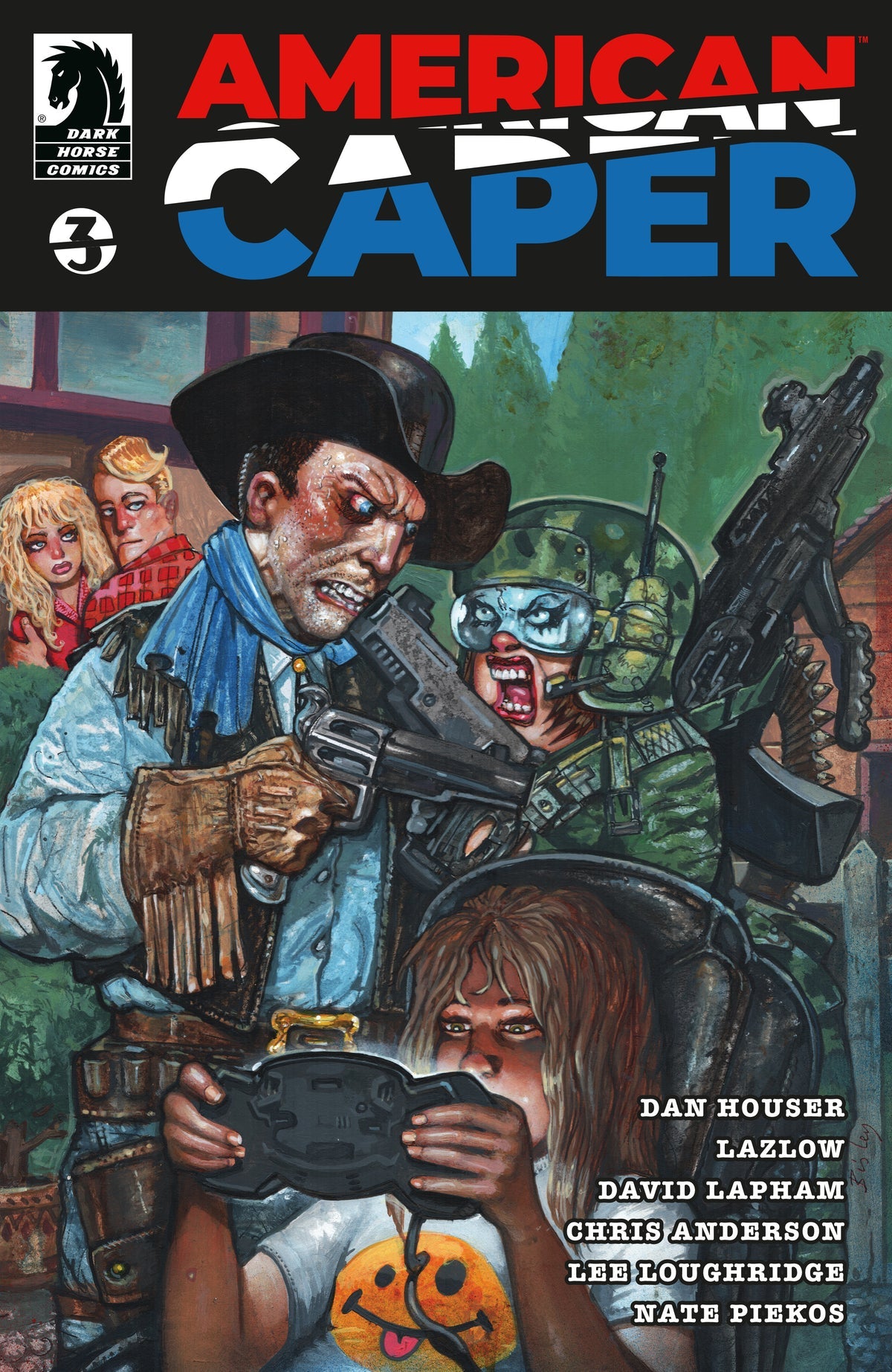 American Caper #3 (Cover B Simon Bisley Variant)