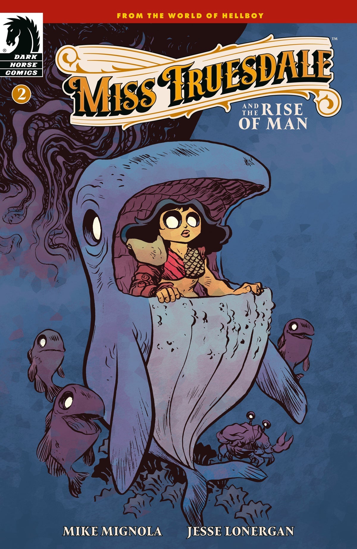 Miss Truesdale and the Rise of Man #2 (Cover B Jesse Lonergan Variant)
