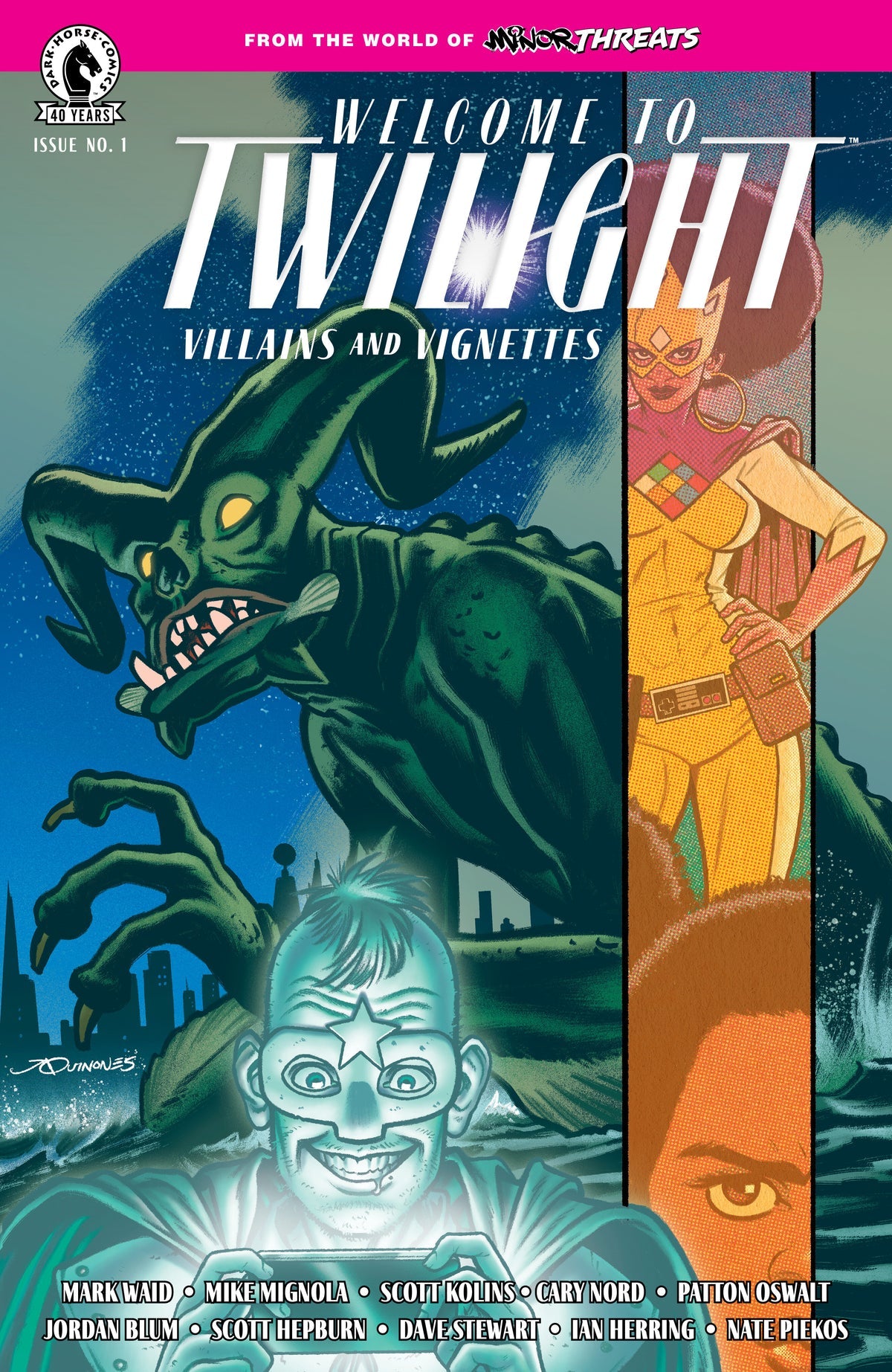 Minor Threats: Welcome to Twilight – Villains and Vignettes #1 Cover B Joe Quinones Variant