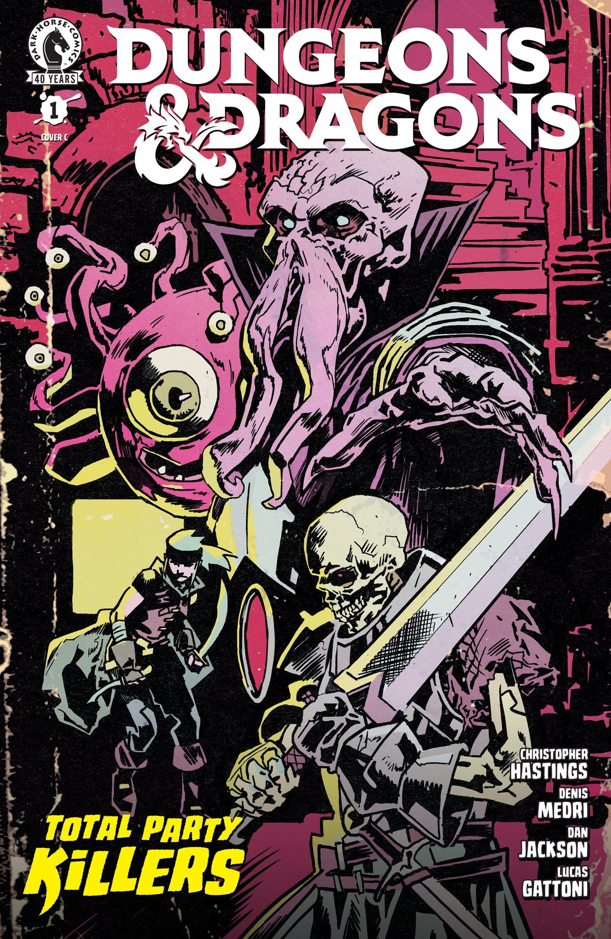 Dungeons & Dragons: Total Party Killers #1 (Cover C Michael Walsh Variant)