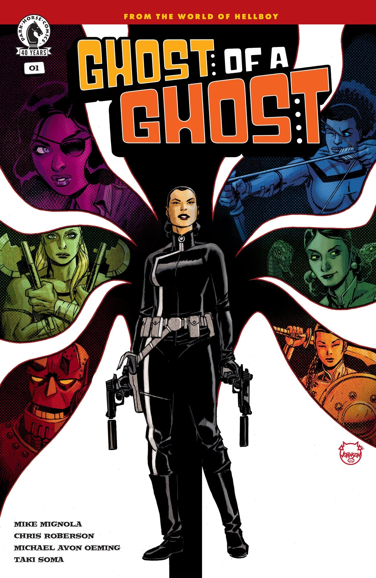 Ghost of a Ghost #1 Cover B Dave Johnson Variant
