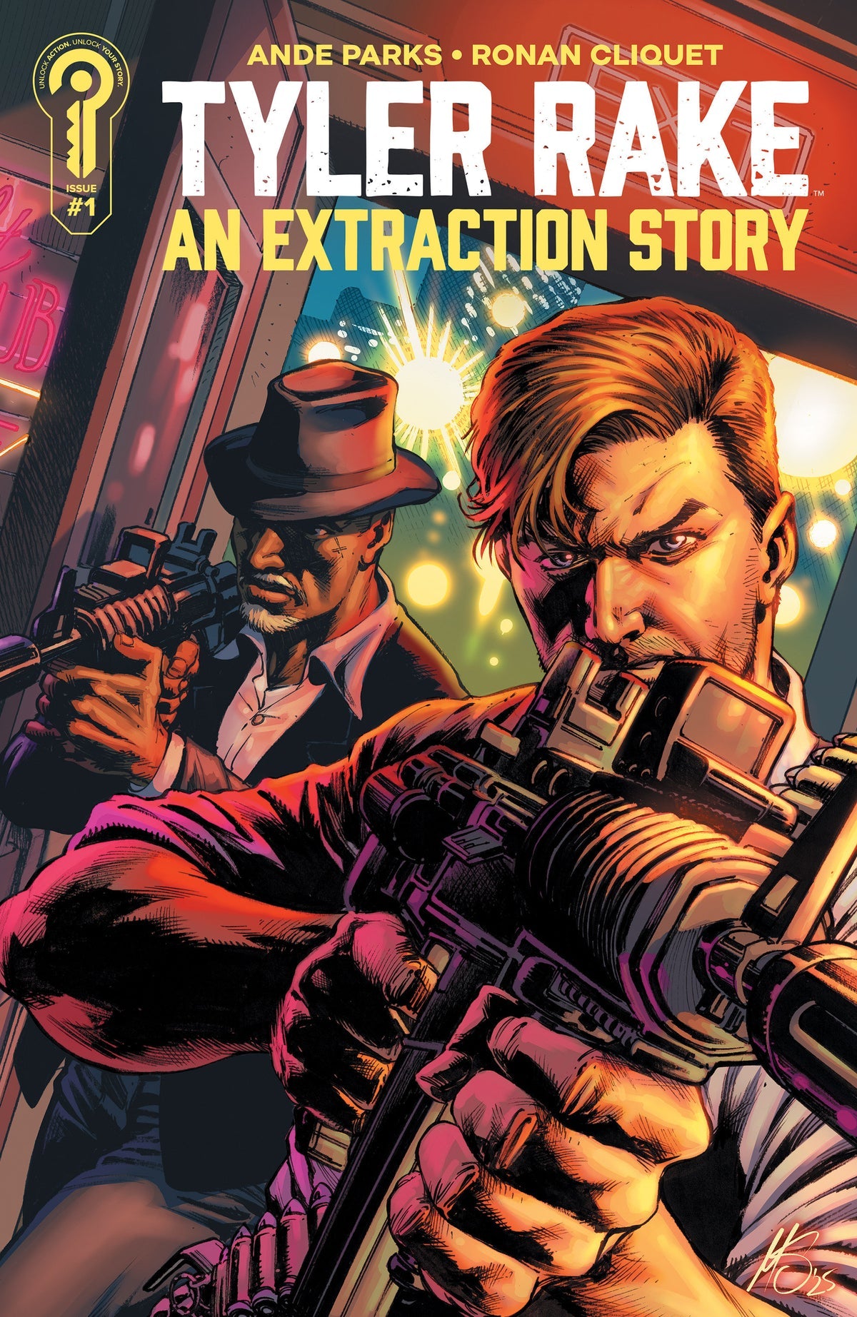 Tyler Rake: An Extraction Story #1 (Cover B Marco Santucci Variant)