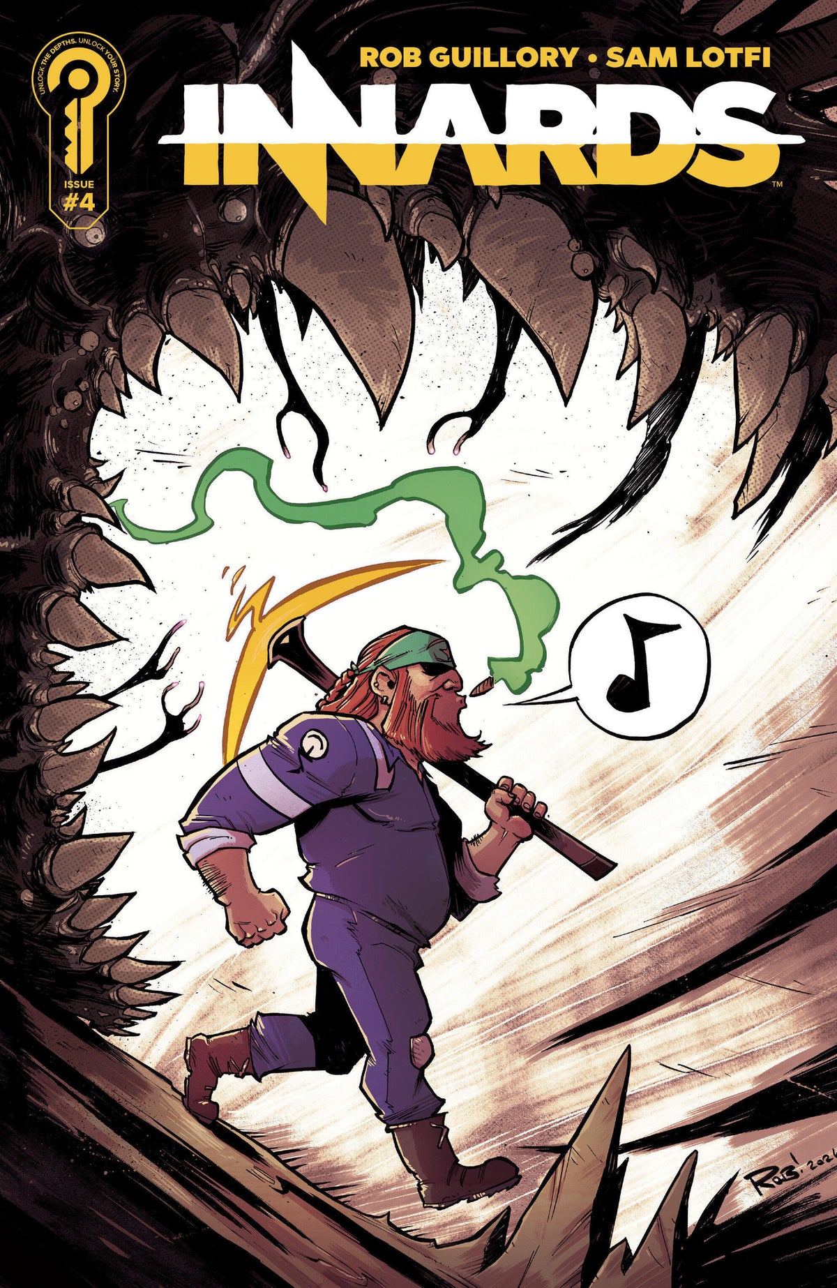 Innards #4 Cover B Rob Guillory Variant