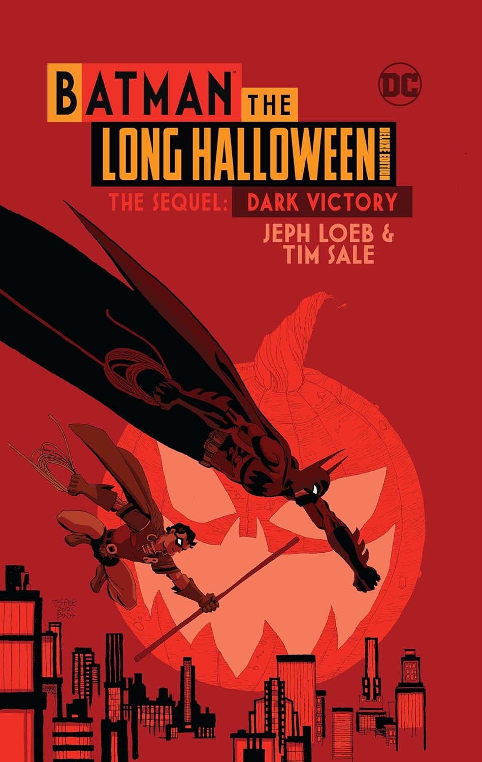 Batman Long Halloween Deluxe Edition The Sequel: Dark Victory - Hardcover