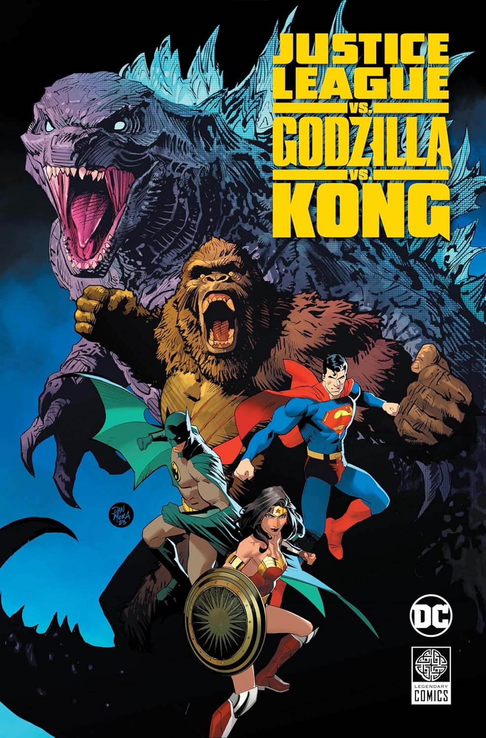 Justice League vs Godzilla vs Kong (Hardcover)