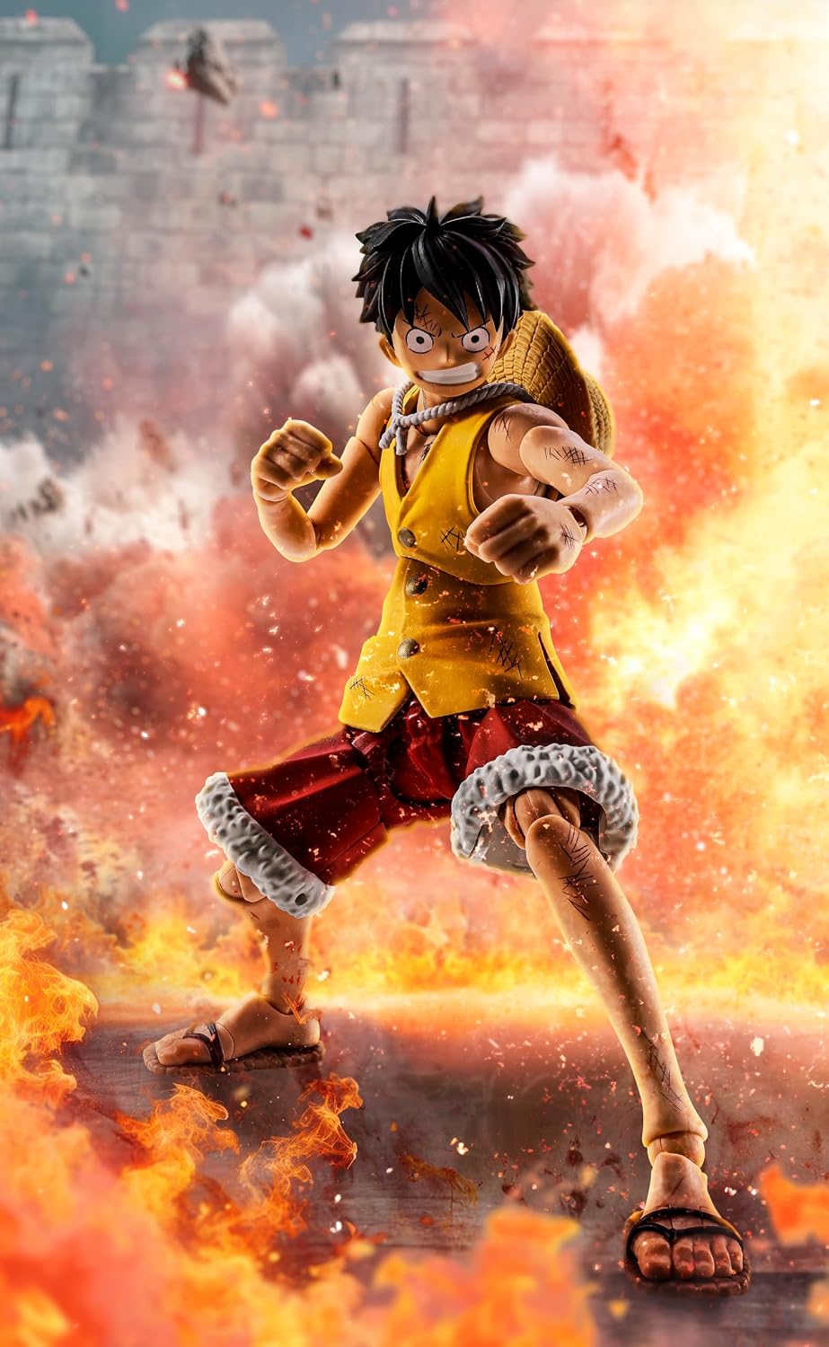 One Piece: S.H. Figuarts - Monkey D. Luffy (Summit War of Marineford)