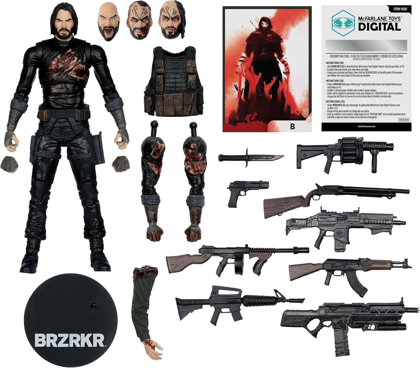 BRZRKR - B w/ Digital Collectible