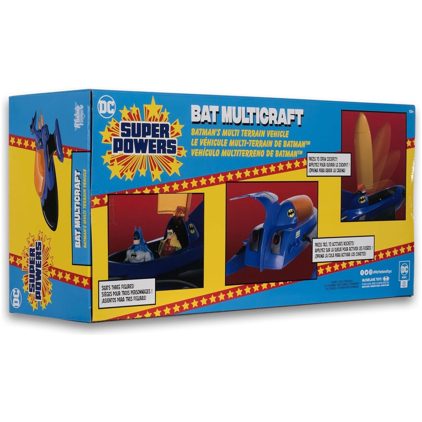 DC Super Powers - Vehicles - Bat Multicraft