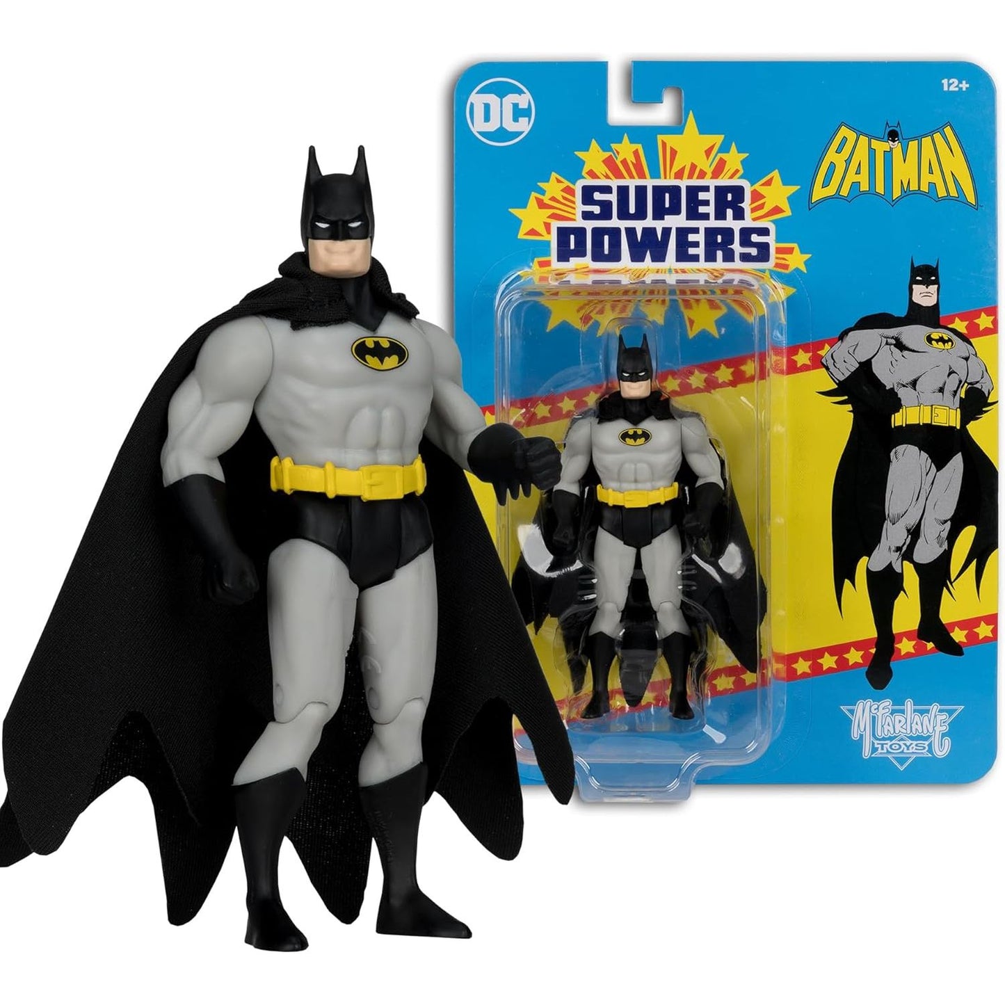 DC Super Powers - Batman (Black and Grey)
