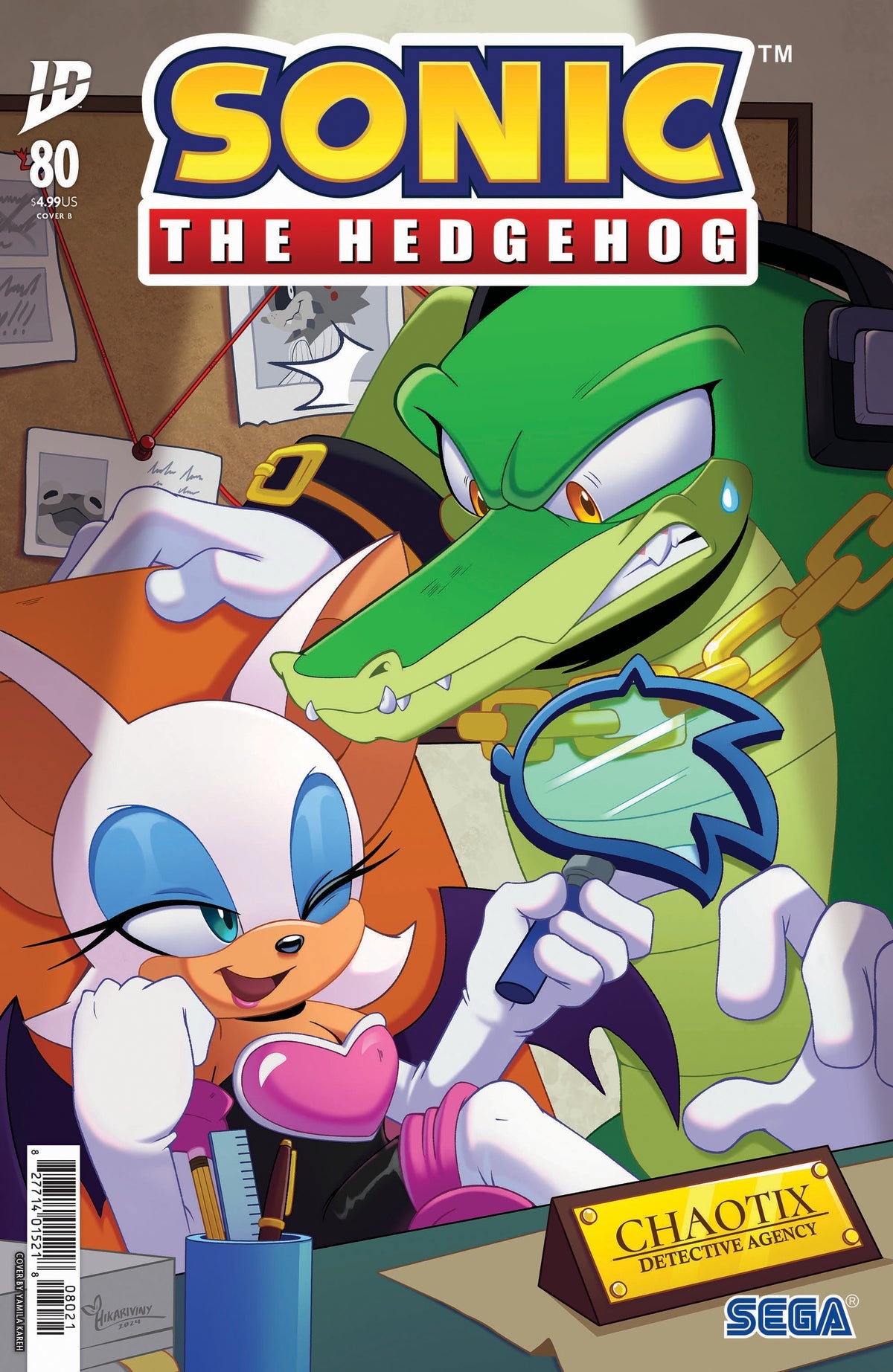 Sonic The Hedgehog #80 (Cover B)