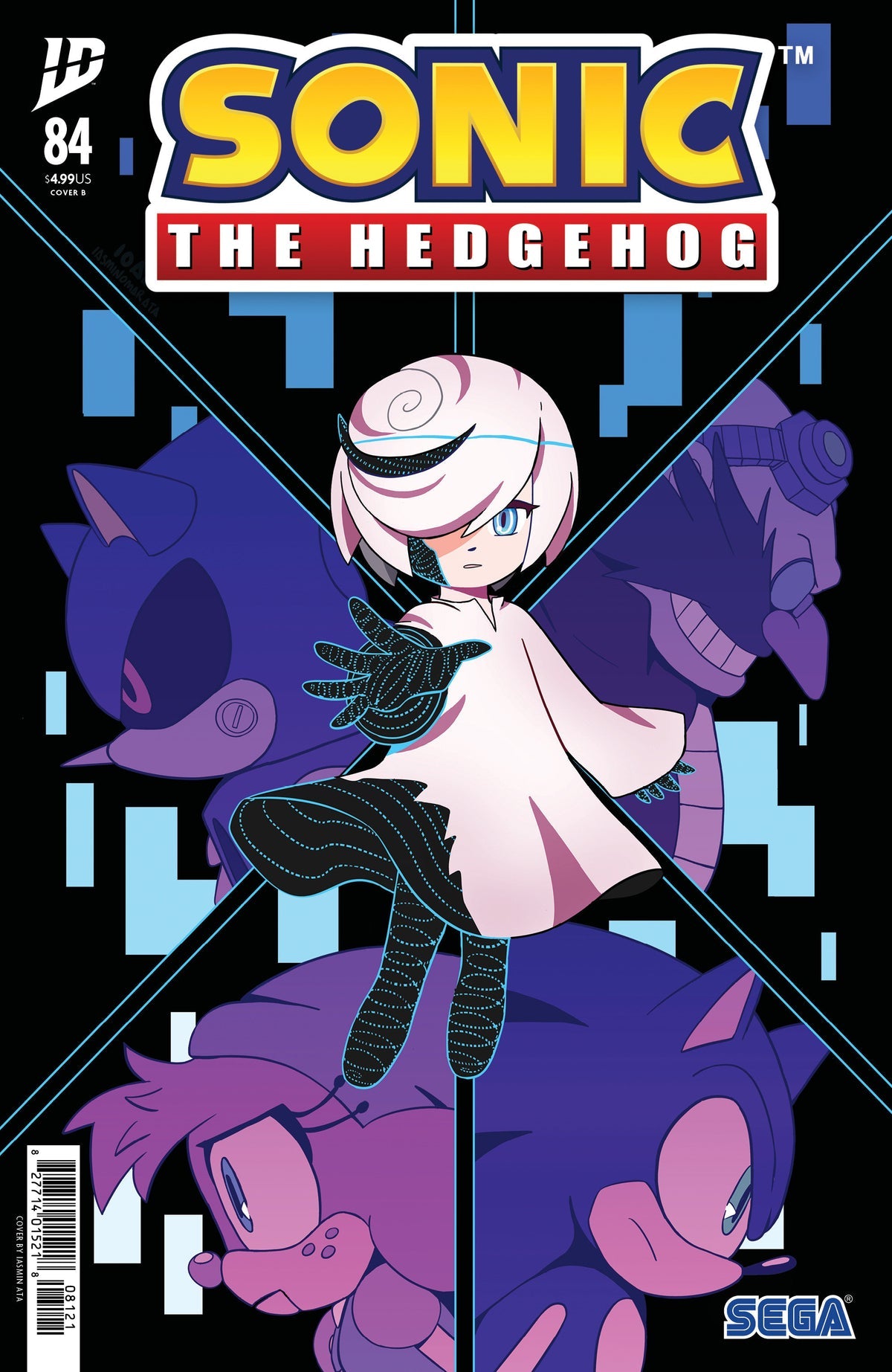Sonic the Hedgehog #84 (Cover B Iasmin Omar Ata Variant)