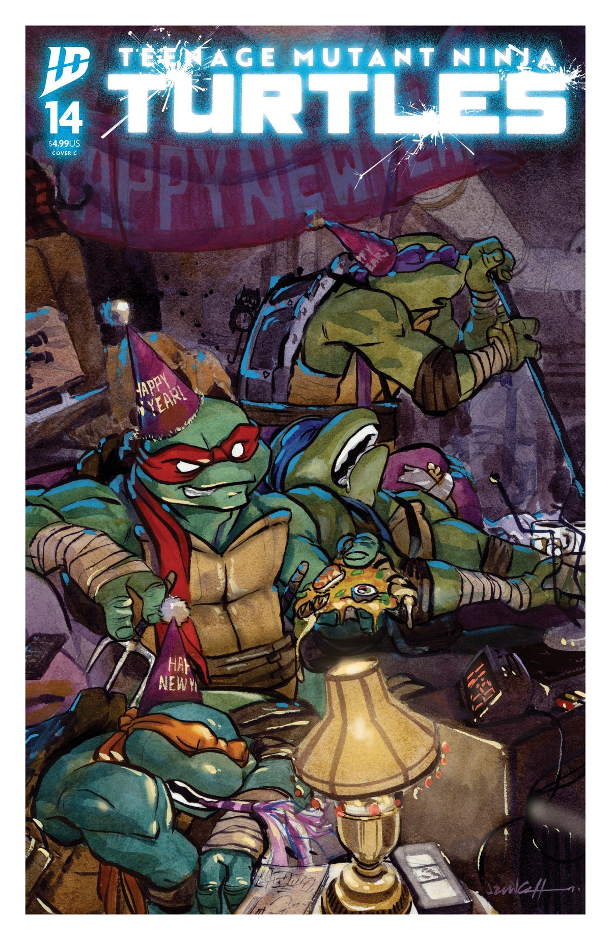 Teenage Mutant Ninja Turtles #14 (Cover C Jared Cullum Variant)