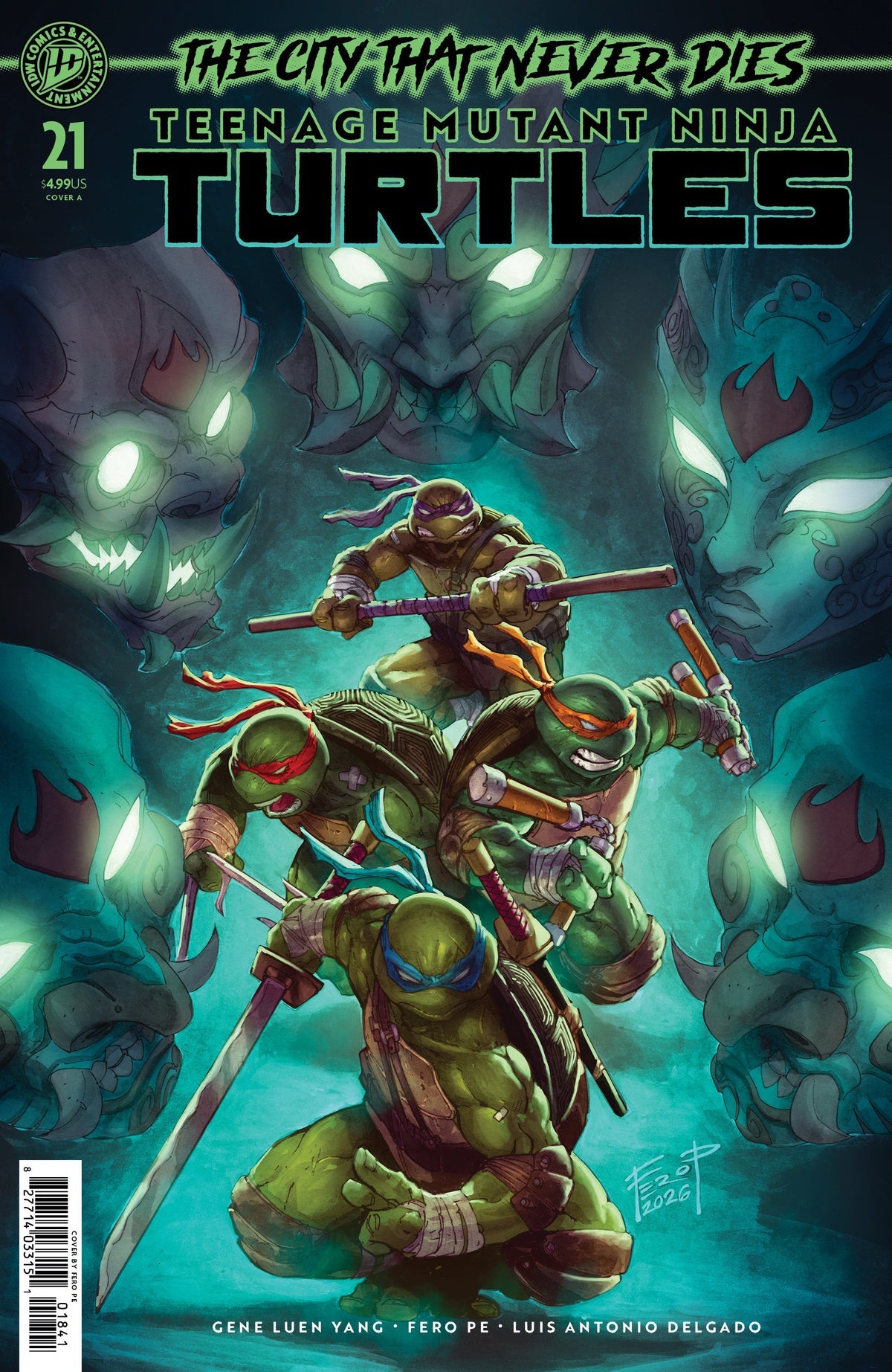 Teenage Mutant Ninja Turtles #21