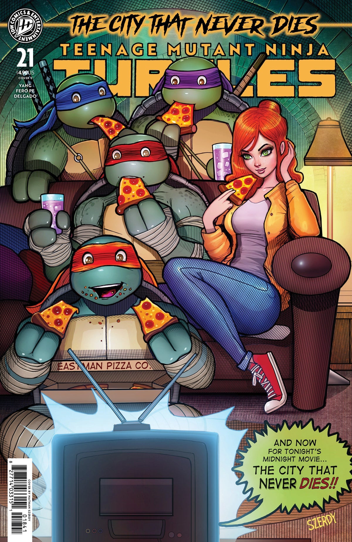 Teenage Mutant Ninja Turtles #21 Cover E Nathan Szerdy Variant