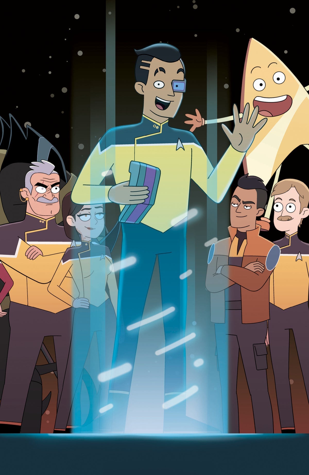 Star Trek: Lower Decks #16 (Cover B Chris Fenoglio Connecting Variant)