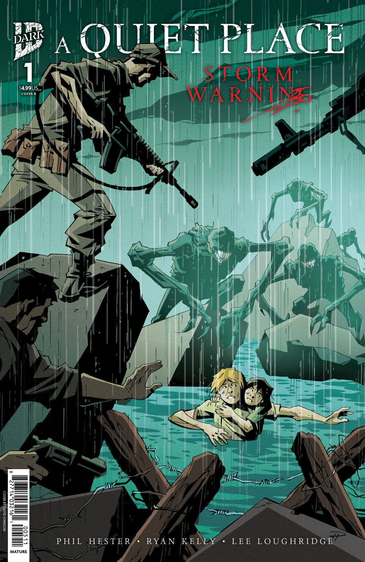 A Quiet Place: Storm Warning #1 (Cover B Phil Hester Variant)