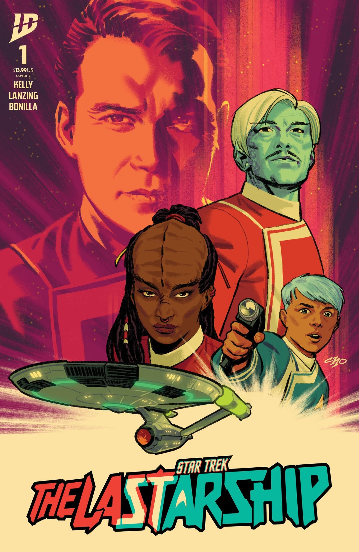 Star Trek: The Last Starship #1 (Michael Cho Foil Cover)