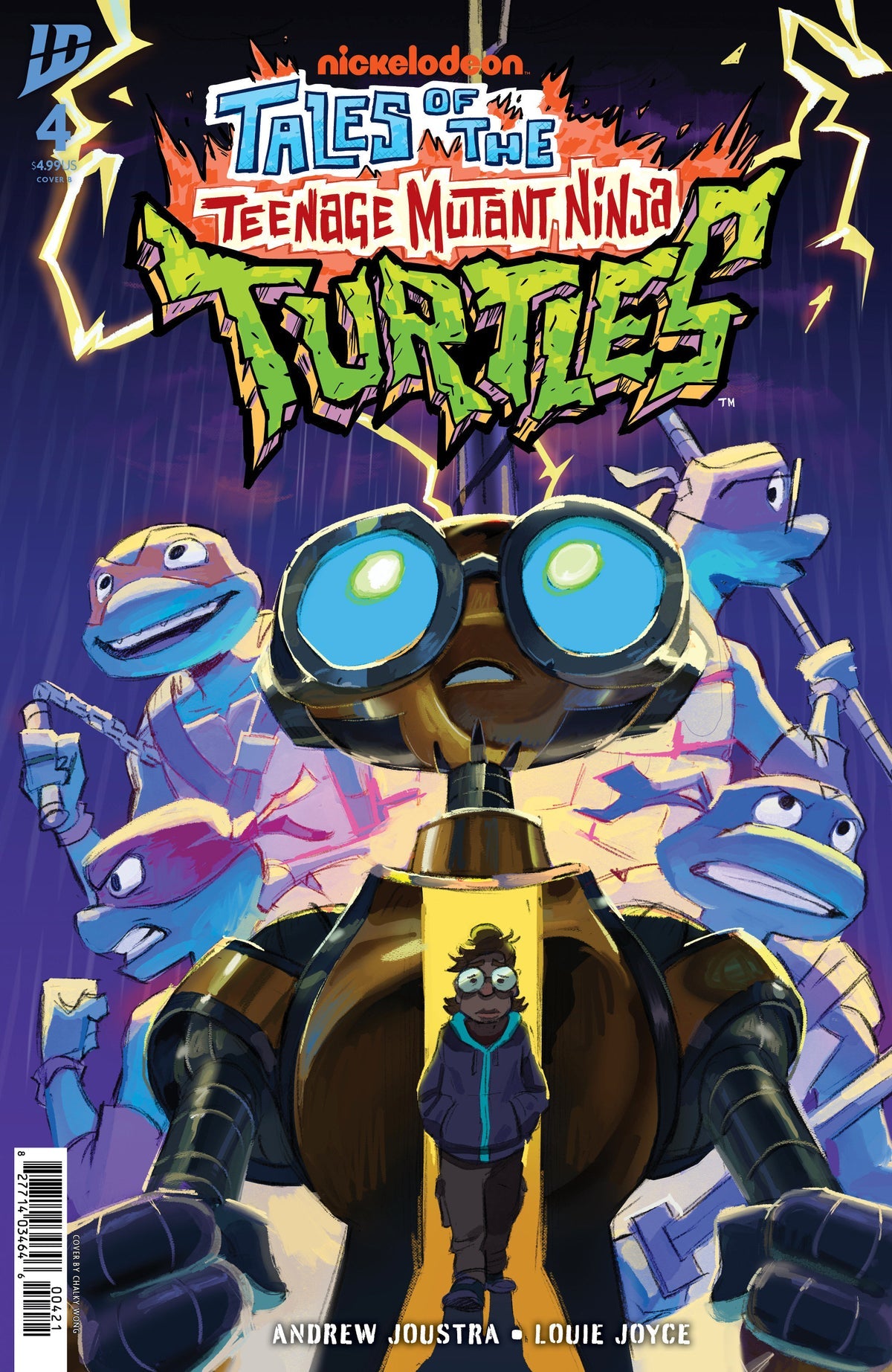 Tales of the Teenage Mutant Ninja Turtles #4 (Cover B Chalky Wong Variant)