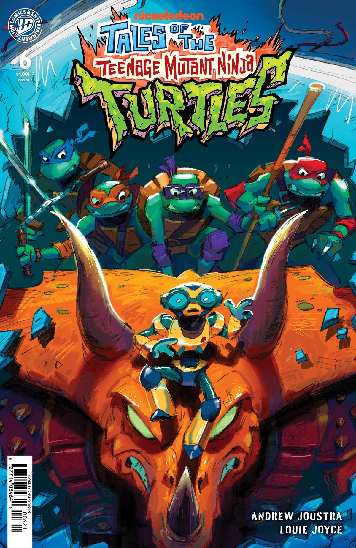 Tales of the Teenage Mutant Ninja Turtles #6 (Cover B Chalky Wong Variant)
