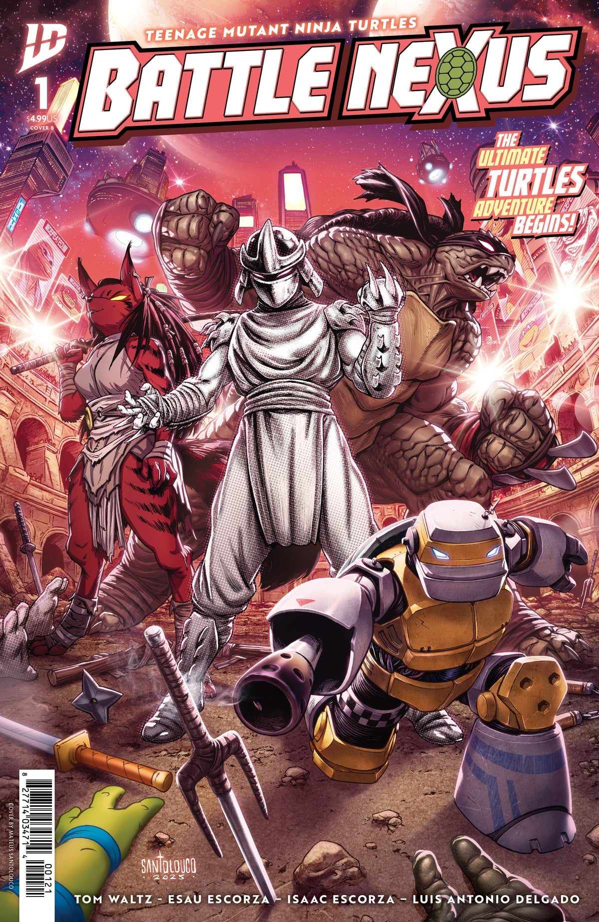Teenage Mutant Ninja Turtles: Battle Nexus #1 (Cover B Mateus Santolouco Variant)