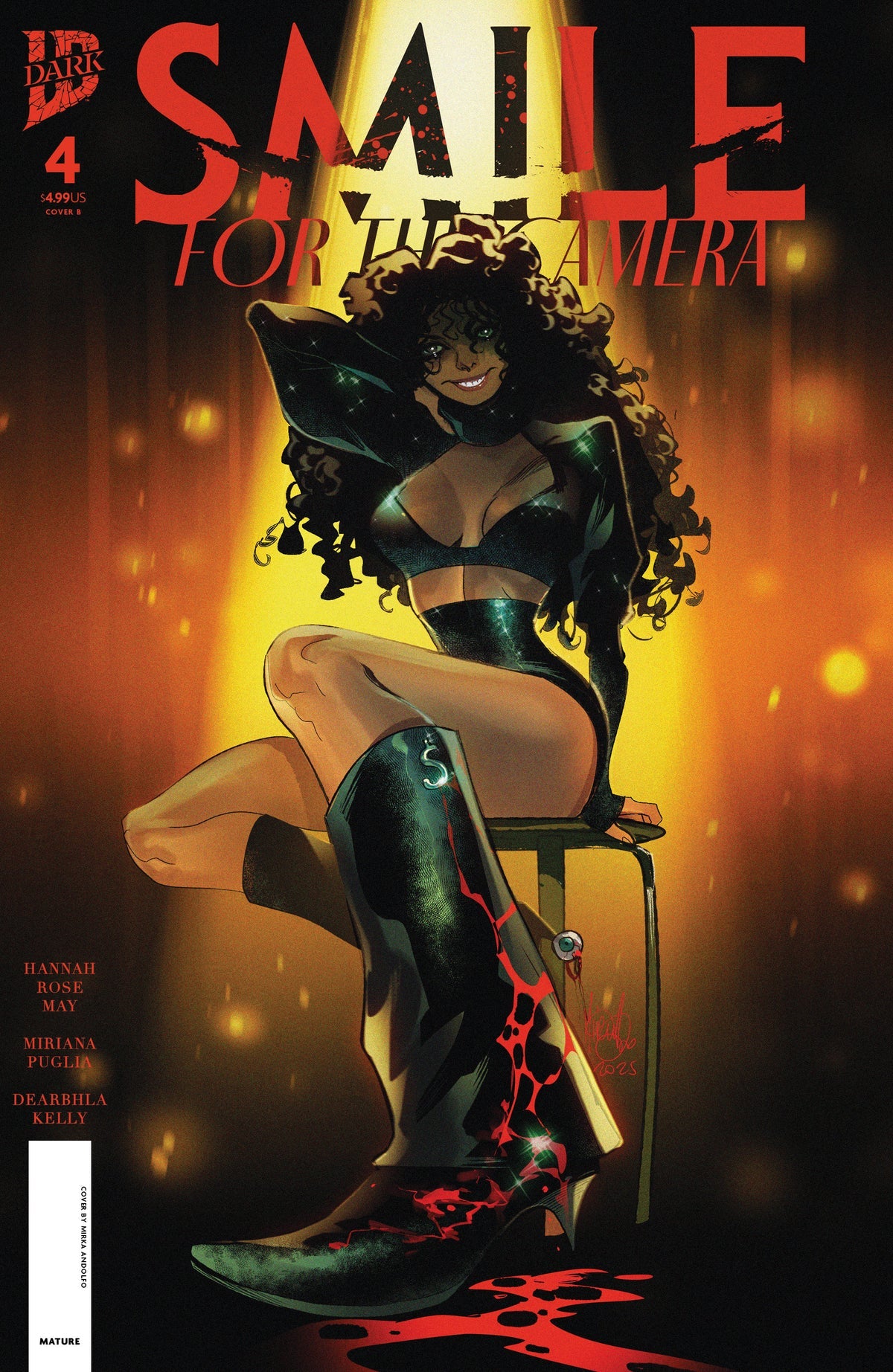 Smile: For the Camera #4 (Cover B Mirka Andolfo Variant)