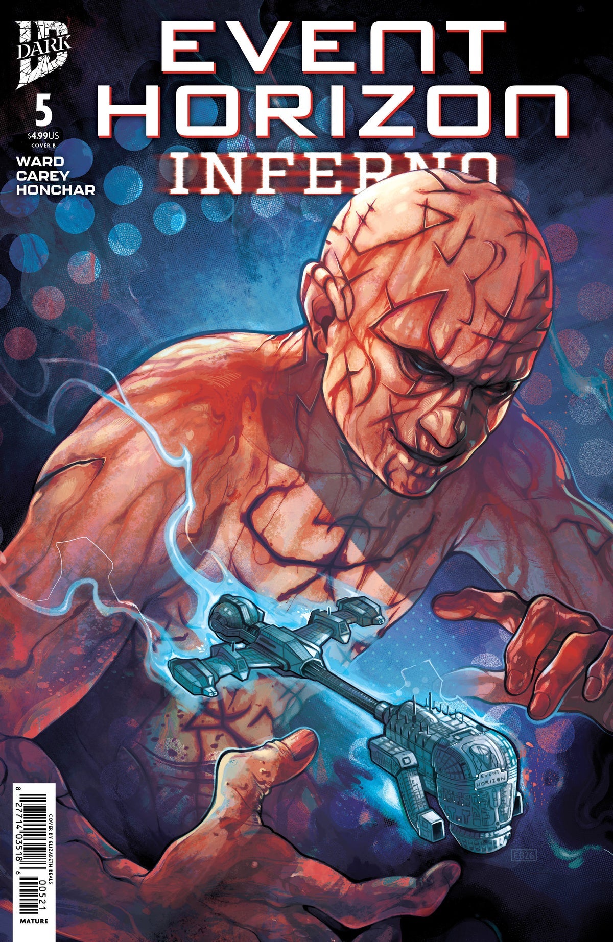 Event Horizon: Inferno #5 Cover B Elizabeth Beals Variant