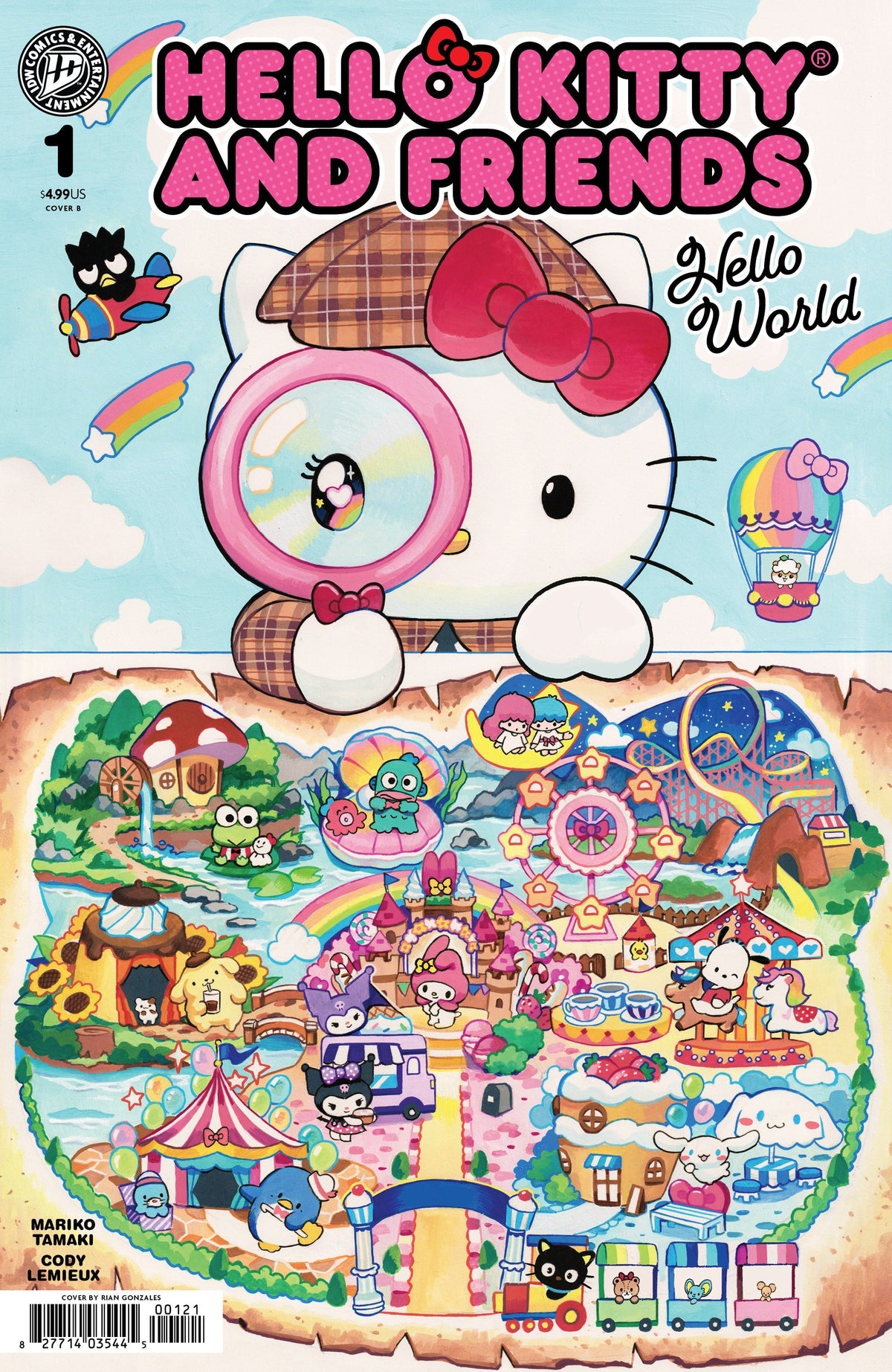 Hello Kitty and Friends: Hello World! #1 (Cover B Rian Gonzales Variant)