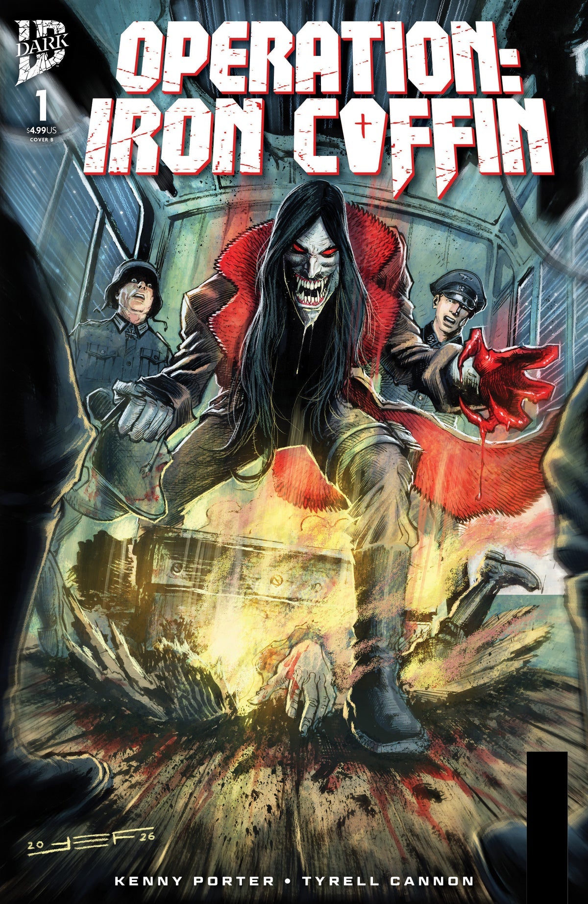 Operation: Iron Coffin #1 (Cover B Juan Ferreyra Variant)