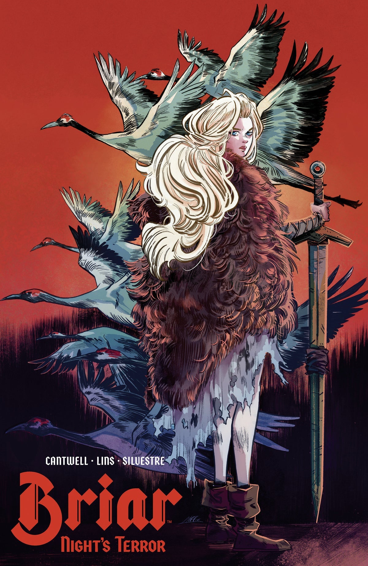 Briar: Night's Terror #2 (Cover B Soo Lee Variant)