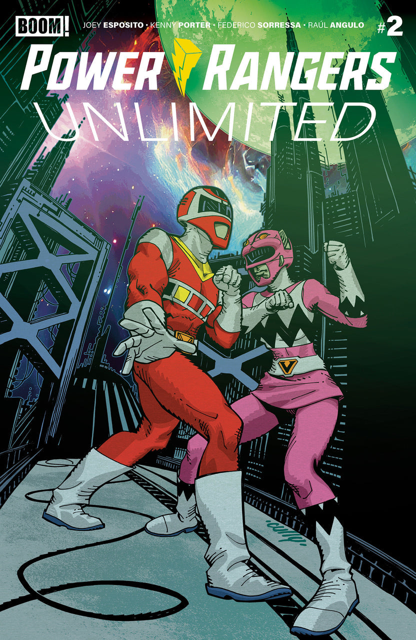 Power Rangers Unlimited #2 (Cover B Cully Hamner Variant)