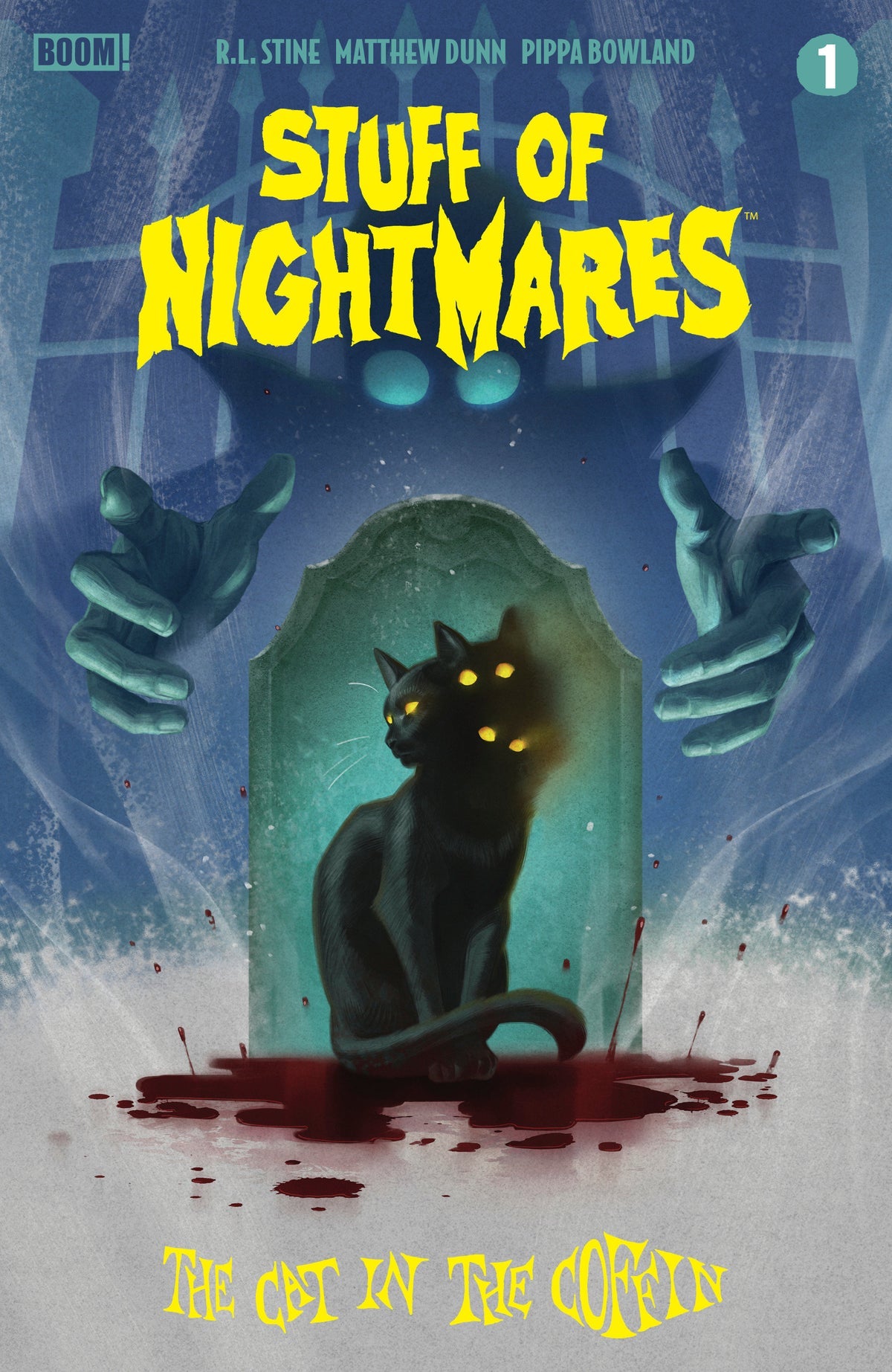 Stuff of Nightmares: The Cat in the Coffin #1 Cover B Reiko Murakami Variant
