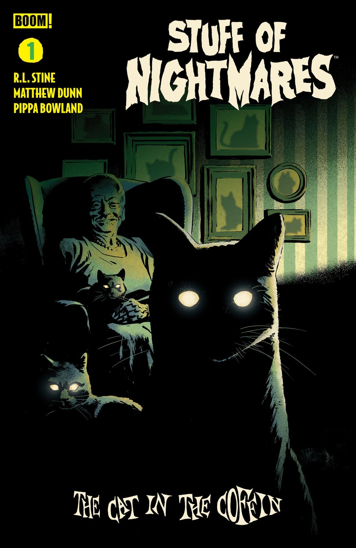 Stuff of Nightmares: The Cat in the Coffin #1 Cover C Adam Gorham Homage Variant
