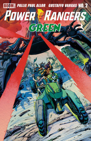 Power Rangers: Green #2 Cover B Gustaffo Vargas Variant