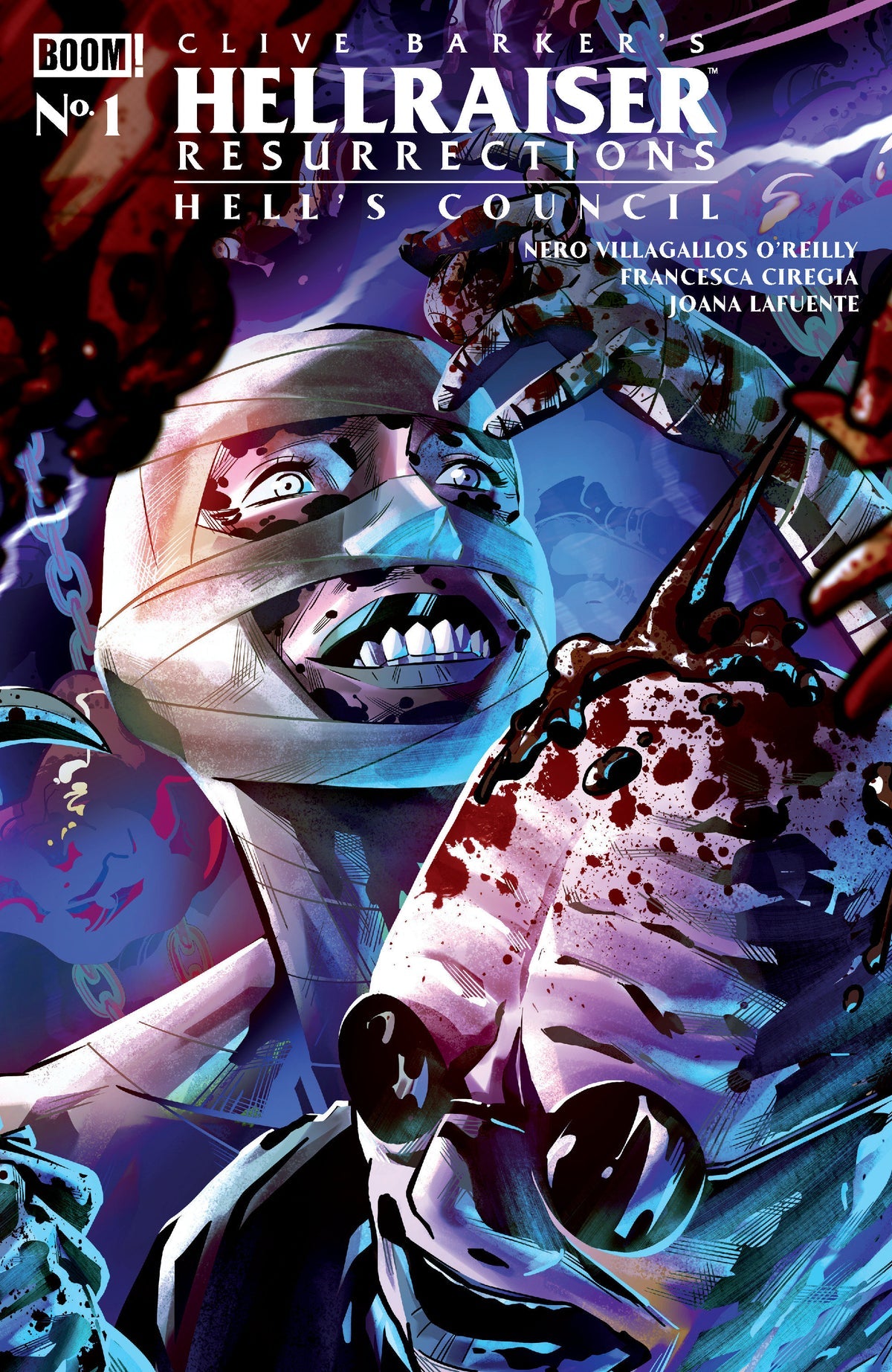 Hellraiser: Resurrections – Hell's Council #1 Cover B Federico Sabbatini Variant