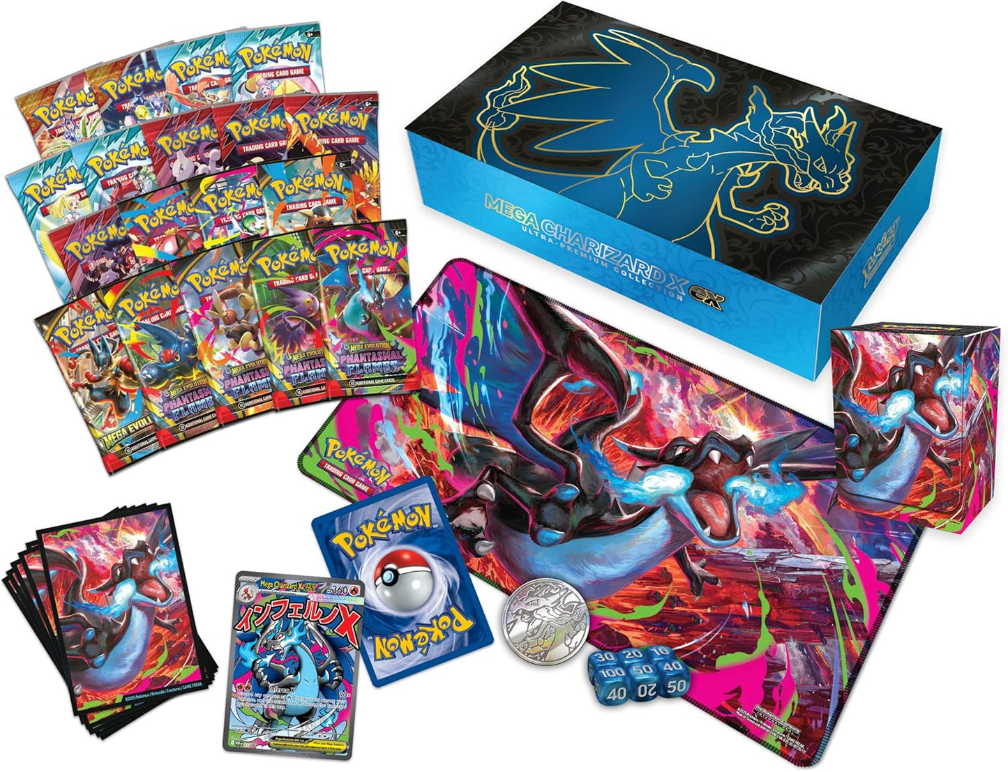 Pokemon TCG - Charizard X EX Ultra-Premium Collection