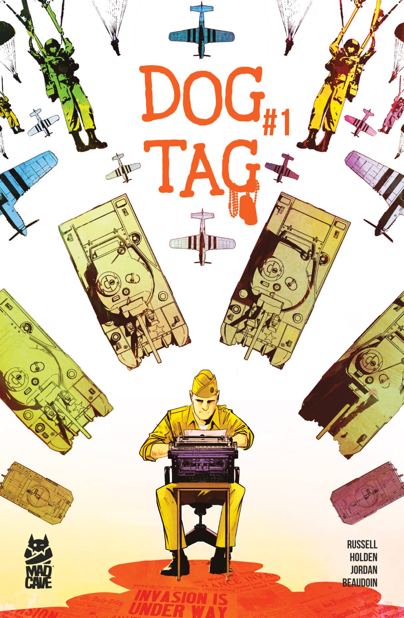 Dog Tag #1 (Cover B Sebastián Píriz Variant)