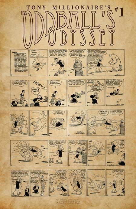 Oddball's Odyssey #1 (Cover D E. C. Segar Old Masters Variant)