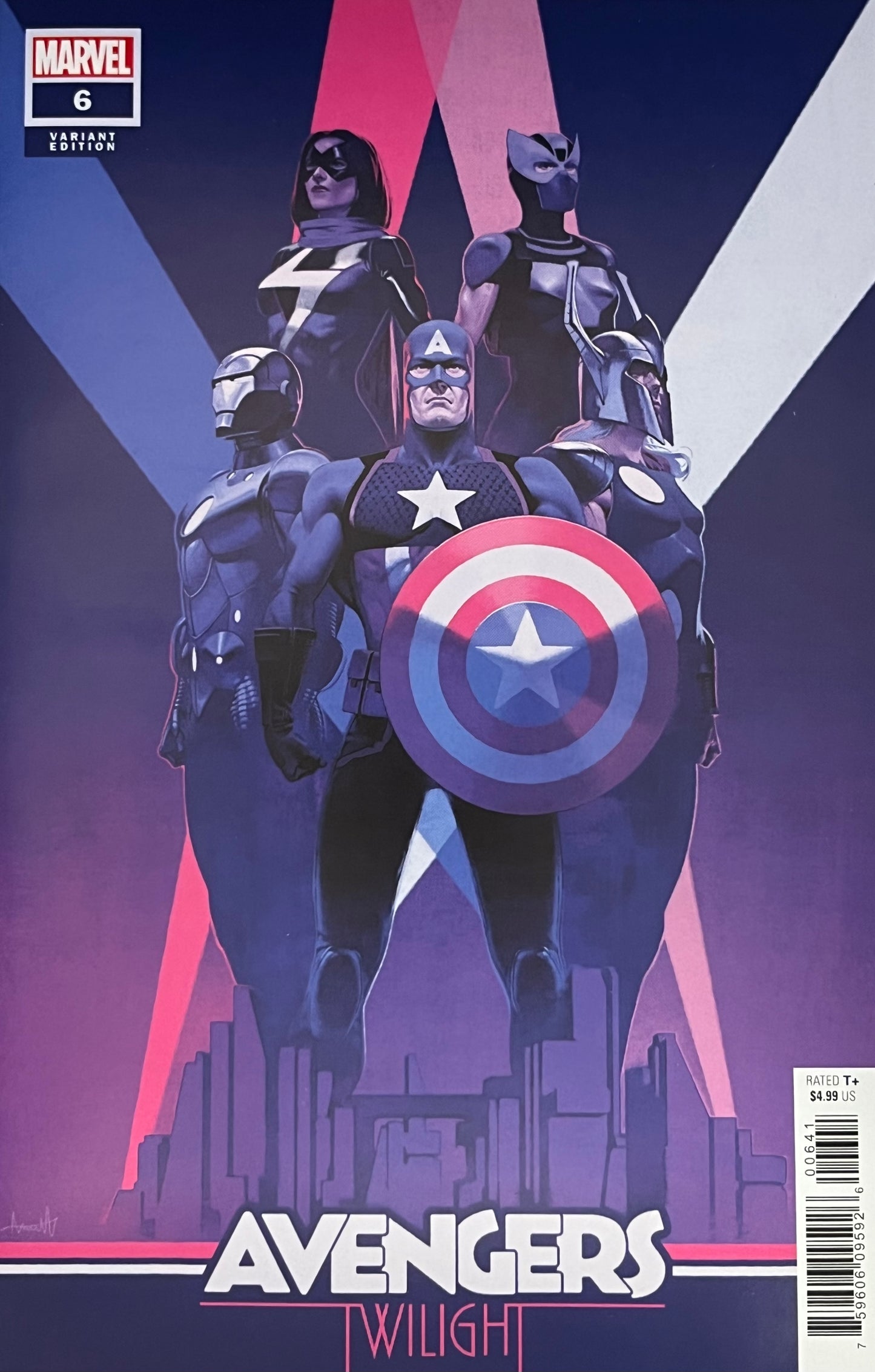 Avengers: Twilight #6 (Aspinall Cover)