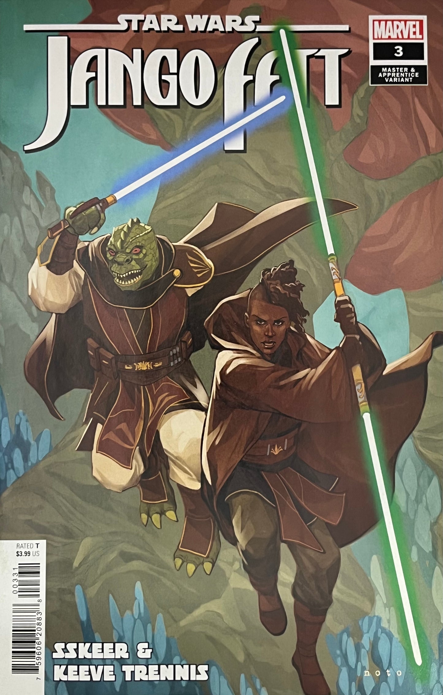 Star Wars: Jango Fett #3 (Noto Cover)
